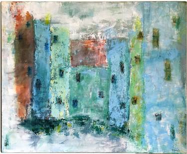 Print of Abstract Places Paintings by Pierre Douaihy