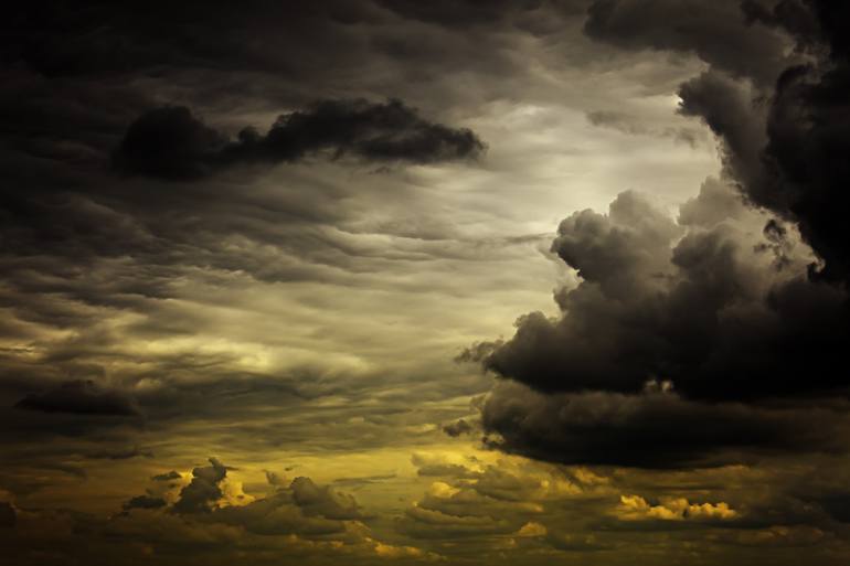 Gloomy Sky 0002 Photography By Marcin Prasal Saatchi Art