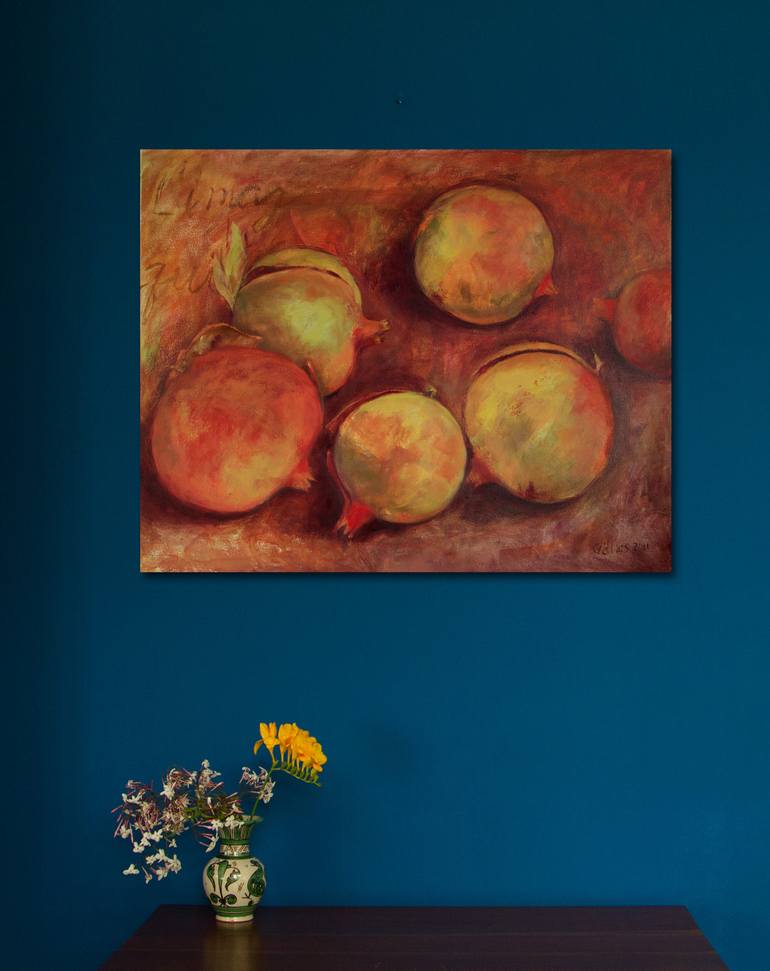 Original Still Life Painting by Hélène Gélinas