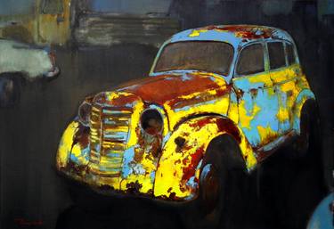 Print of Automobile Paintings by Slava Kaz