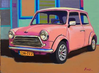 Print of Automobile Paintings by Slava Kaz