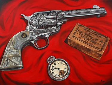 Print of Realism Time Paintings by Slava Kaz