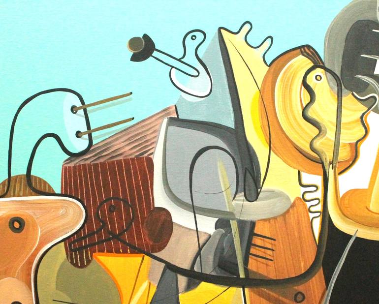 Original Contemporary Abstract Painting by Michel Blazquez