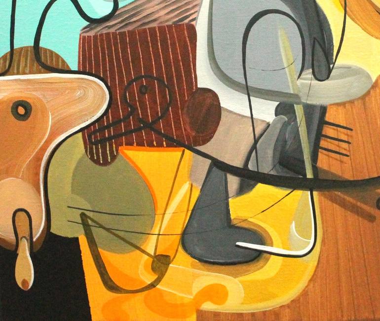 Original Contemporary Abstract Painting by Michel Blazquez
