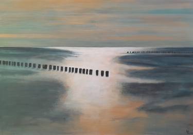 Original Minimalism Landscape Paintings by Barbara Lis