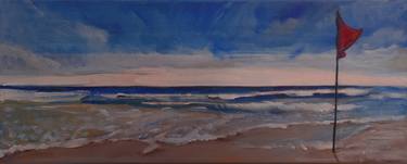 Original Expressionism Beach Paintings by Barbara Lis