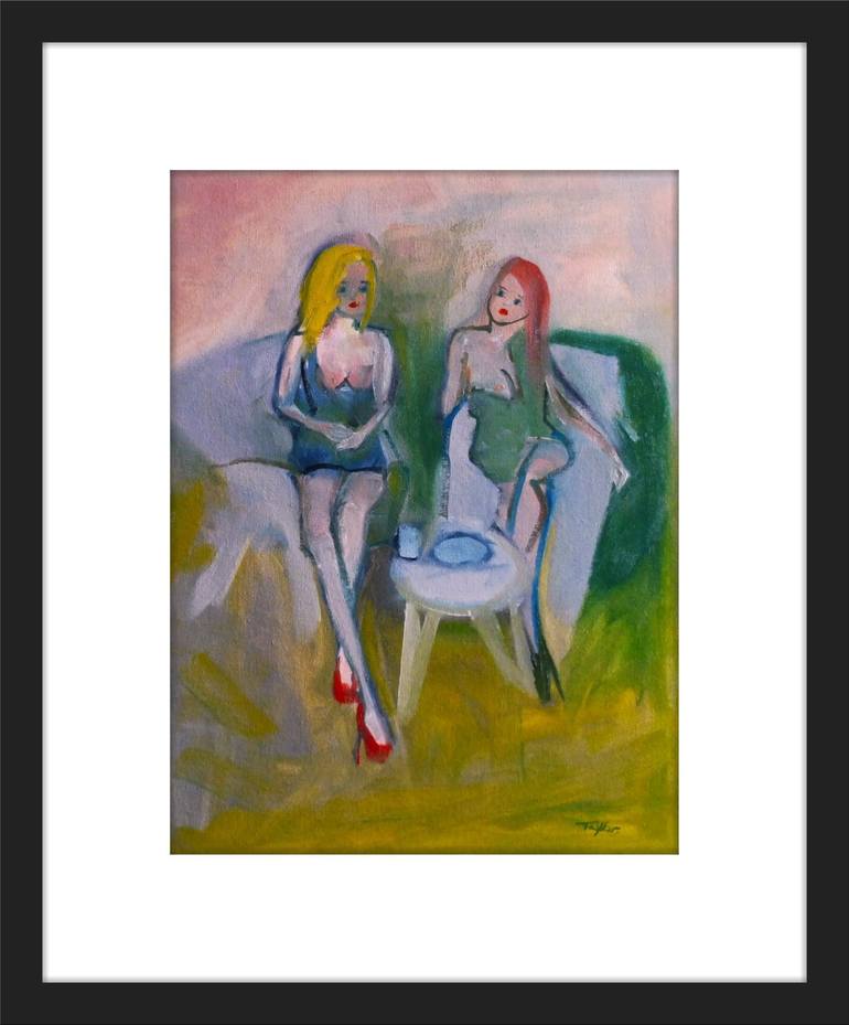 Original Contemporary Erotic Painting by Tim Taylor