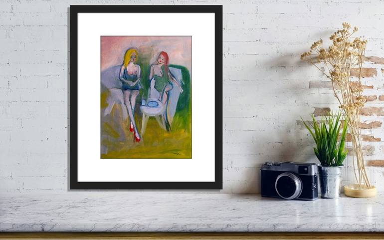 Original Contemporary Erotic Painting by Tim Taylor