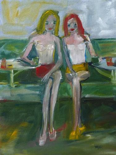 Original Figurative Women Paintings by Tim Taylor