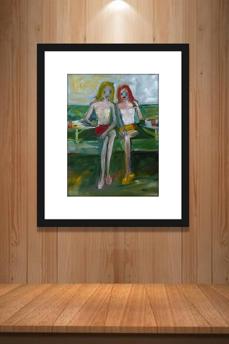 Original Contemporary Women Painting by Tim Taylor