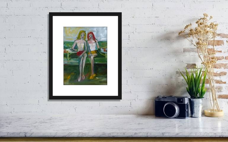 Original Contemporary Women Painting by Tim Taylor