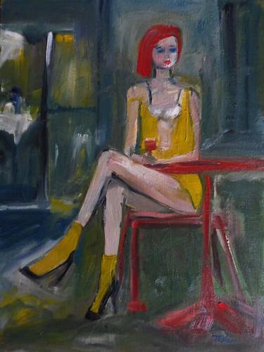 Original Figurative Fashion Paintings by Tim Taylor