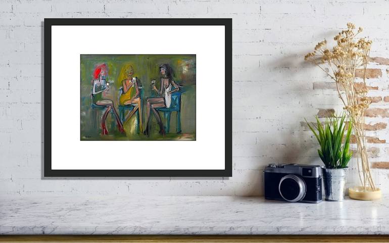 Original Contemporary Women Painting by Tim Taylor