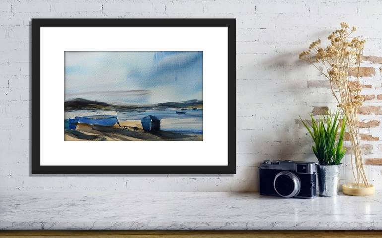 Original Boat Painting by Tim Taylor