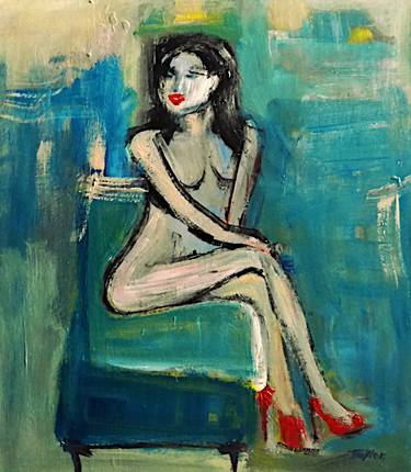 Original Figurative Erotic Paintings by Tim Taylor