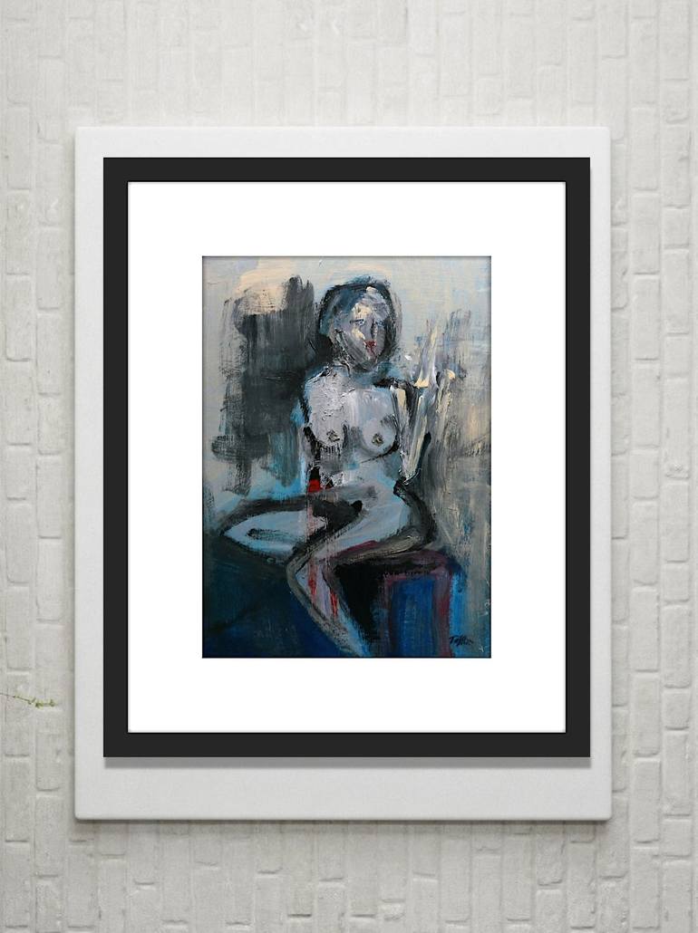 Original Abstract Erotic Painting by Tim Taylor