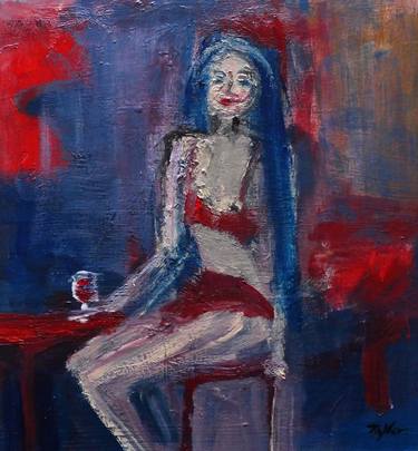Original Expressionism Women Paintings by Tim Taylor