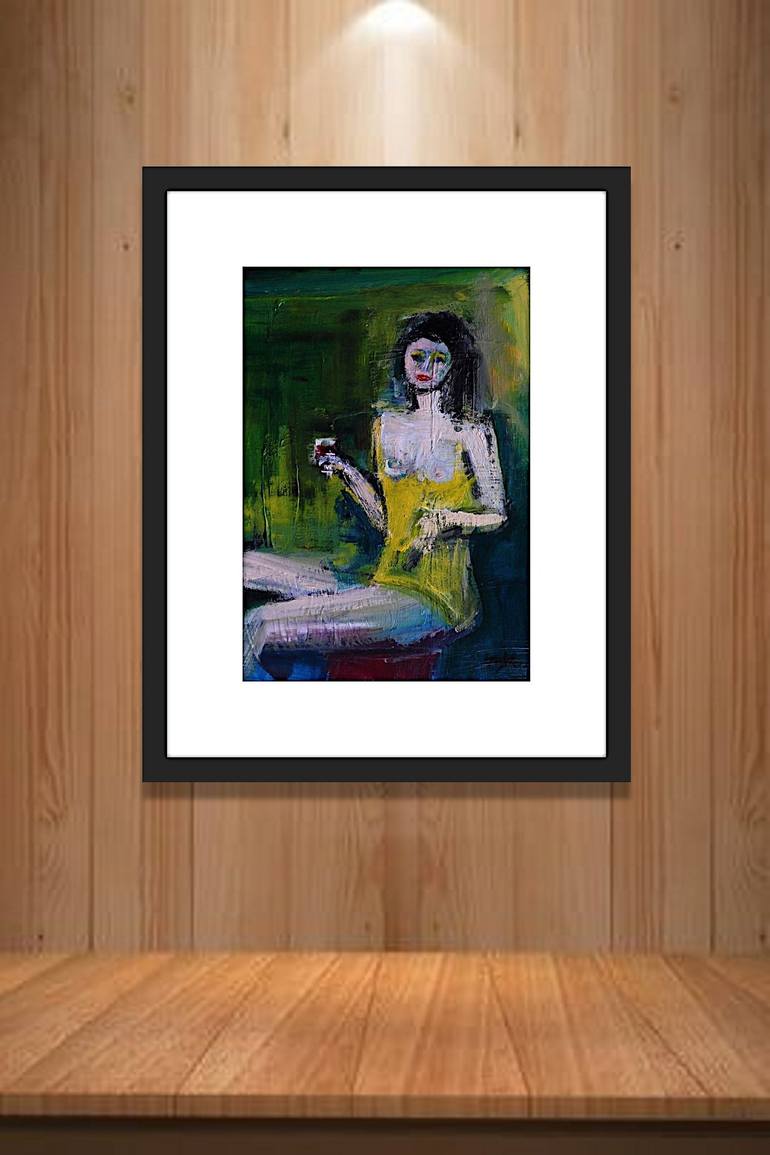 Original Contemporary Fashion Painting by Tim Taylor