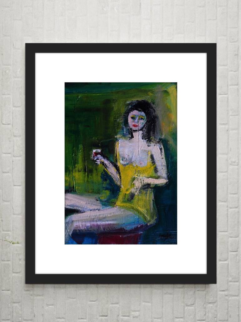 Original Contemporary Fashion Painting by Tim Taylor