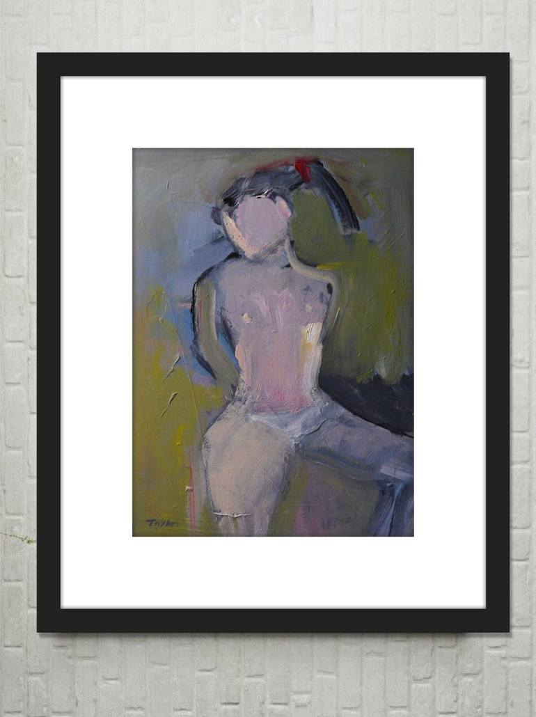 Original Abstract Erotic Painting by Tim Taylor