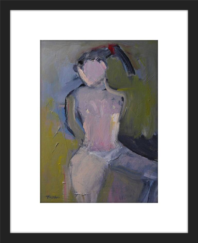 Original Abstract Erotic Painting by Tim Taylor