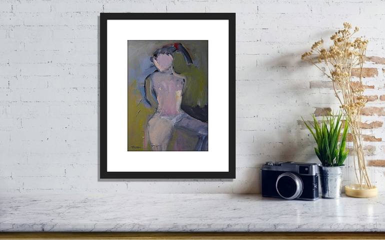 Original Abstract Erotic Painting by Tim Taylor