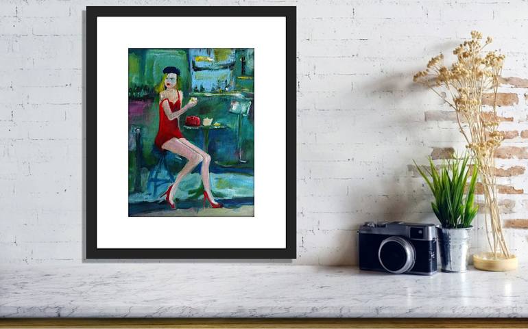 Original Contemporary Women Painting by Tim Taylor