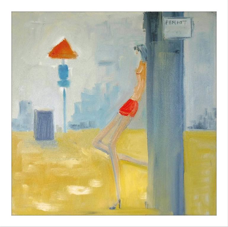 Original Figurative Fashion Painting by Tim Taylor