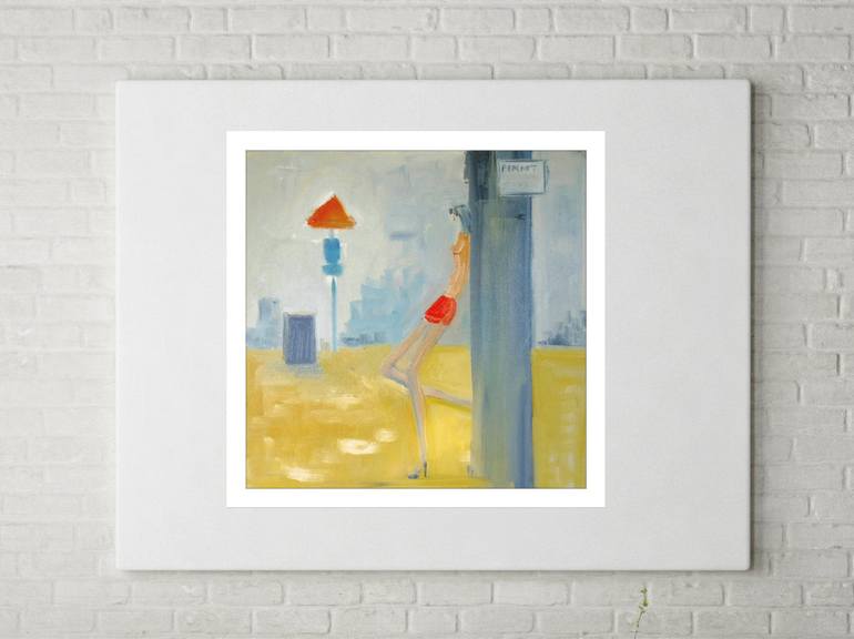 Original Figurative Fashion Painting by Tim Taylor