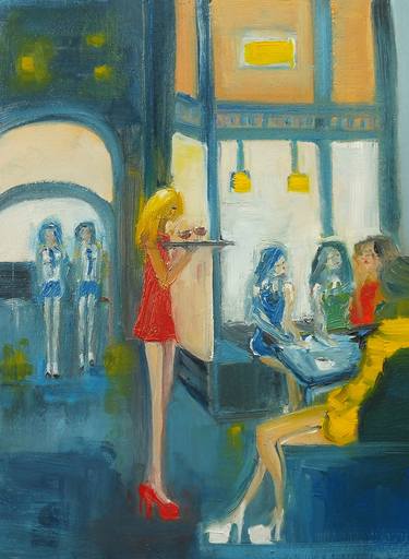 Original Figurative People Paintings by Tim Taylor