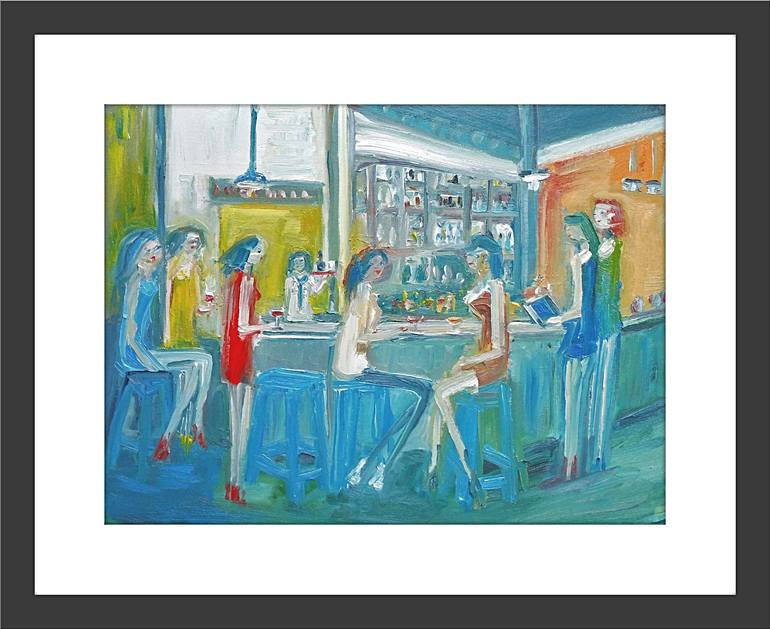 Original Figurative Fashion Painting by Tim Taylor