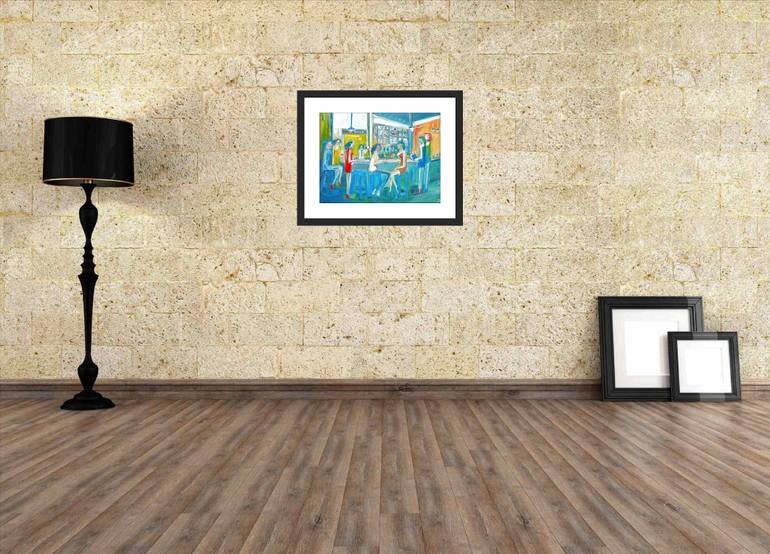 Original Figurative Fashion Painting by Tim Taylor