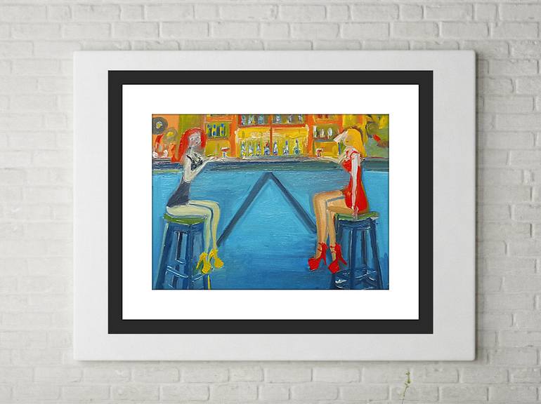 Original Expressionism Fashion Painting by Tim Taylor