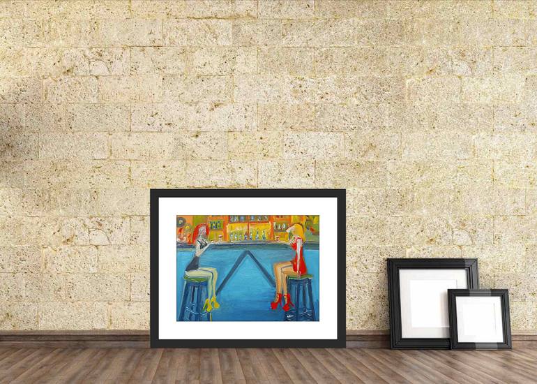 Original Expressionism Fashion Painting by Tim Taylor