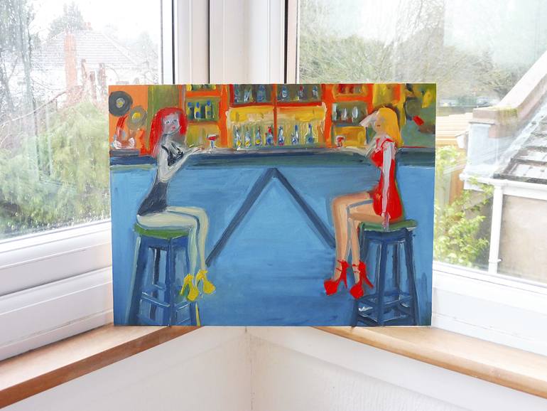 Original Expressionism Fashion Painting by Tim Taylor