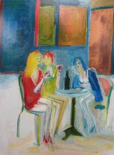 Print of Figurative Women Paintings by Tim Taylor