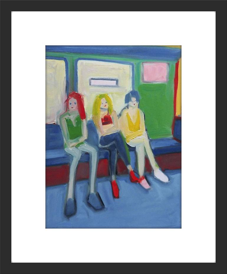 Original Figurative People Painting by Tim Taylor