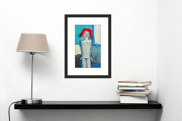 Original Figurative Erotic Painting by Tim Taylor