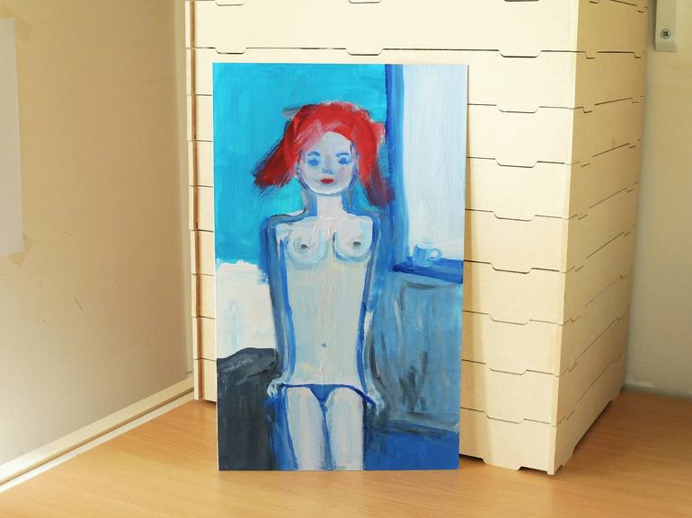 Original Figurative Erotic Painting by Tim Taylor