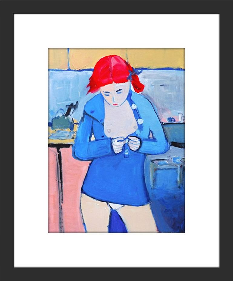 Original Figurative Erotic Painting by Tim Taylor