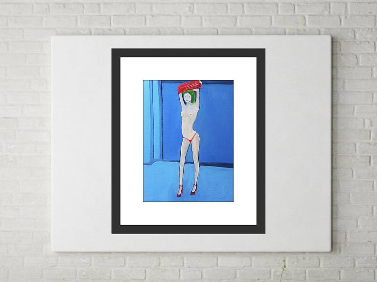 Original Figurative Erotic Painting by Tim Taylor