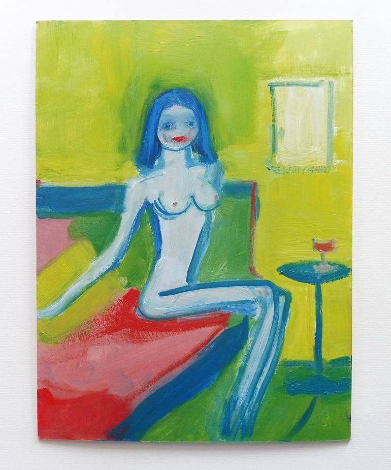 Original Figurative Erotic Painting by Tim Taylor