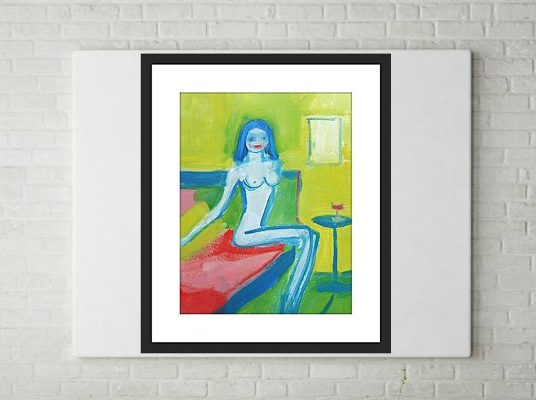 Original Figurative Erotic Painting by Tim Taylor