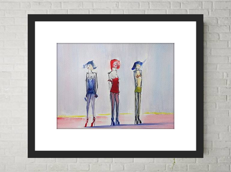 Original Figurative Erotic Painting by Tim Taylor