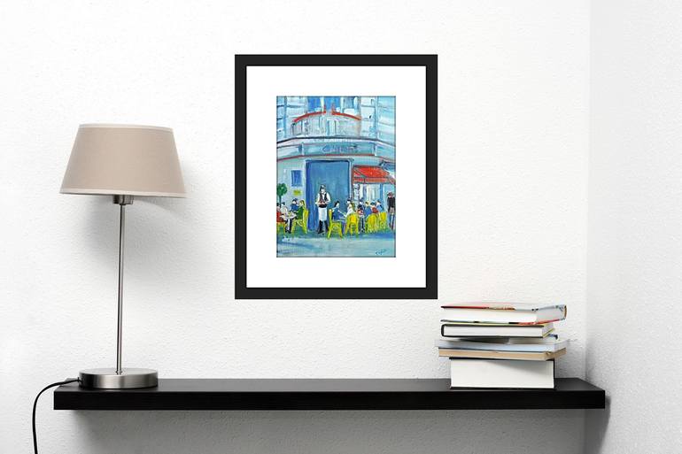 Original Figurative Cities Painting by Tim Taylor