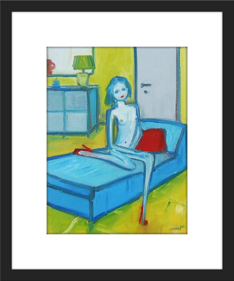 Original Impressionism Erotic Painting by Tim Taylor