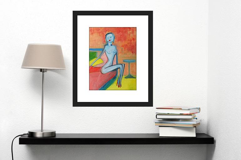 Original Figurative Erotic Painting by Tim Taylor