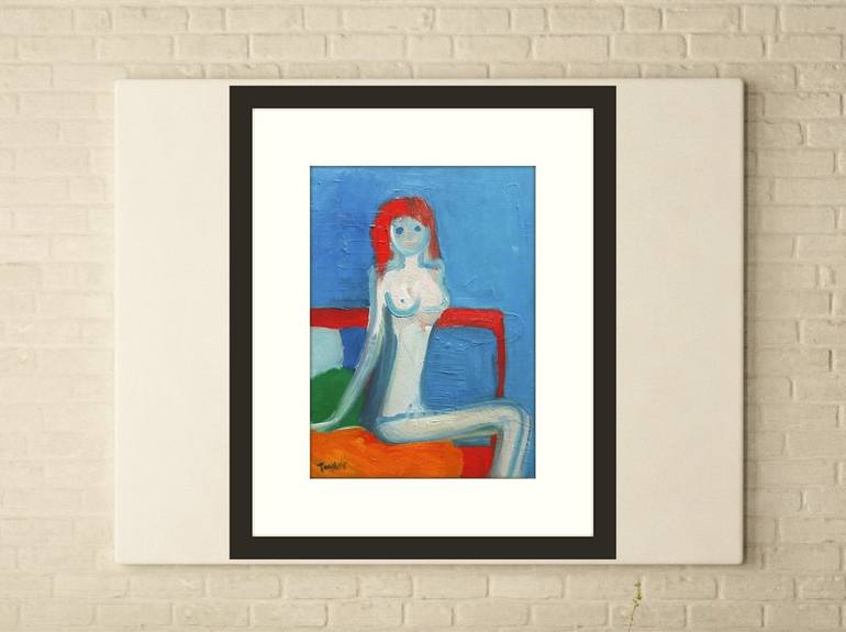 Original Figurative Erotic Painting by Tim Taylor