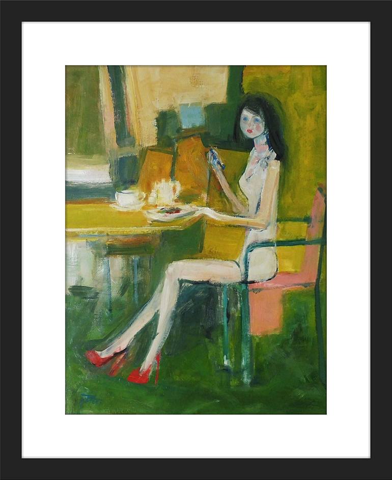 Original Figurative Women Painting by Tim Taylor