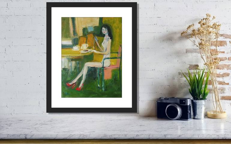 Original Figurative Women Painting by Tim Taylor